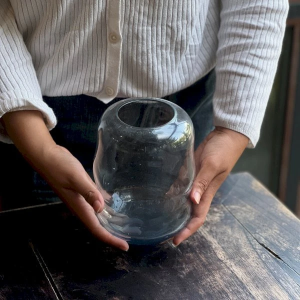 Grande | Bali Sky | Light Blue Vase